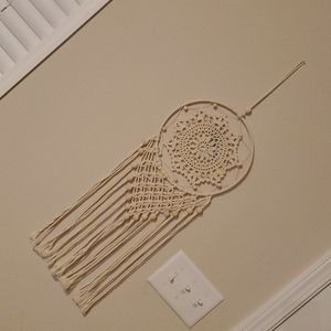 Crochet dream catcher decor